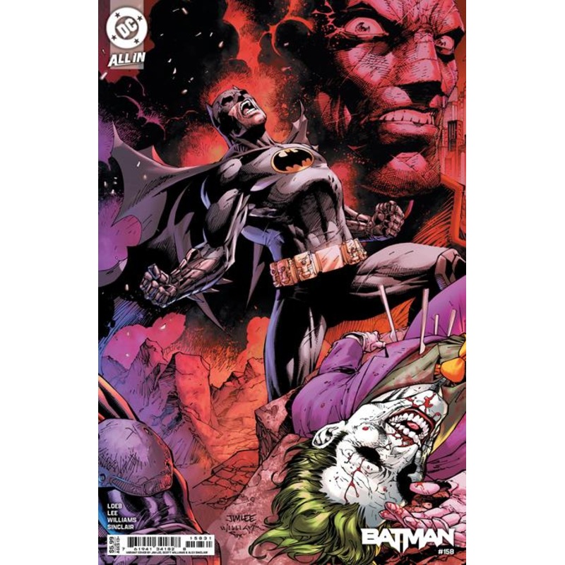 Batman #158  C Jim Lee & Scott Williams Connecting Card Stock Var (2 Of 2)