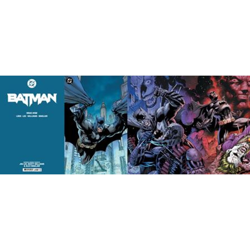 Batman #158  J Jim Lee & Scott Williams Connecting Gatefold Card Stock Var