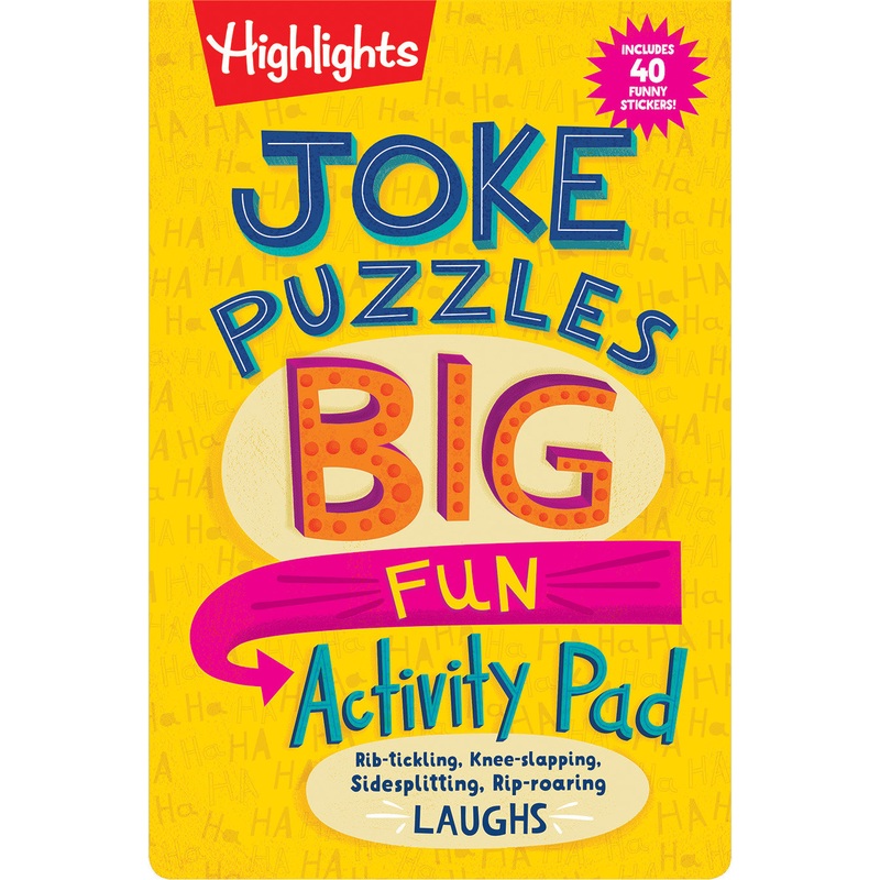 Joke Puzzles Big Fun Activity Pad