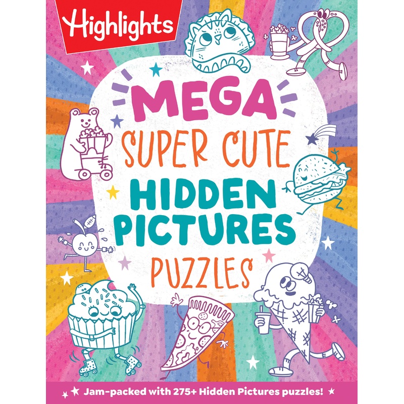 Mega Super Cute Hidden Pictures Puzzles
