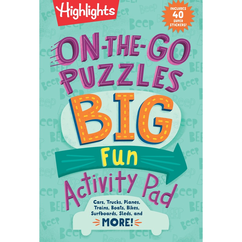 On-the-Go Puzzles Big Fun Activity Pad
