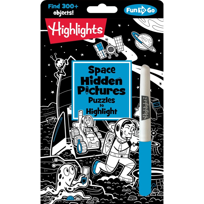 Space Hidden Pictures Puzzles to Highlight