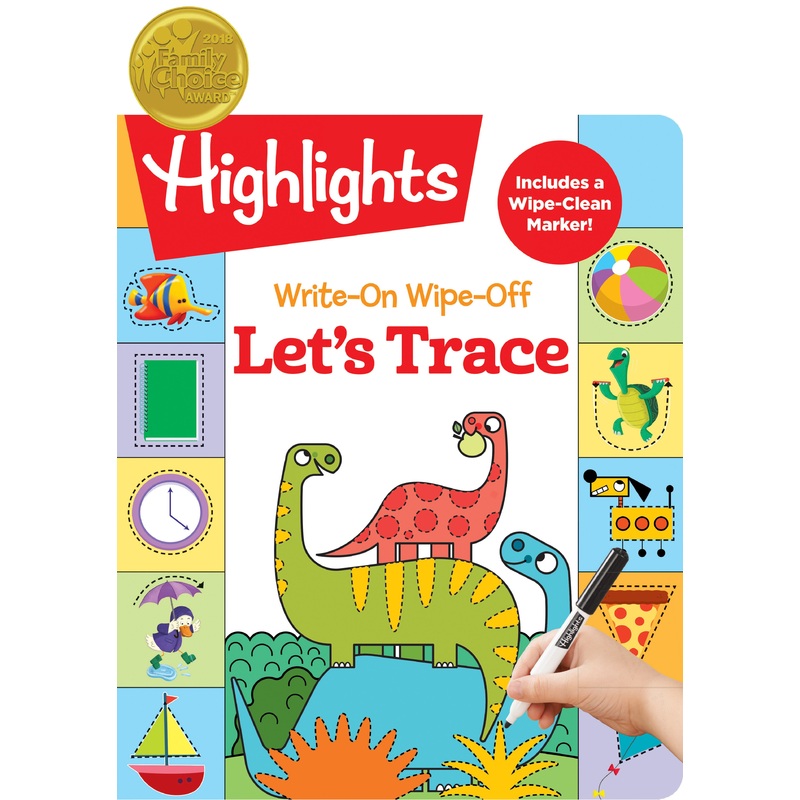 Write-On Wipe-Off Let’s Trace