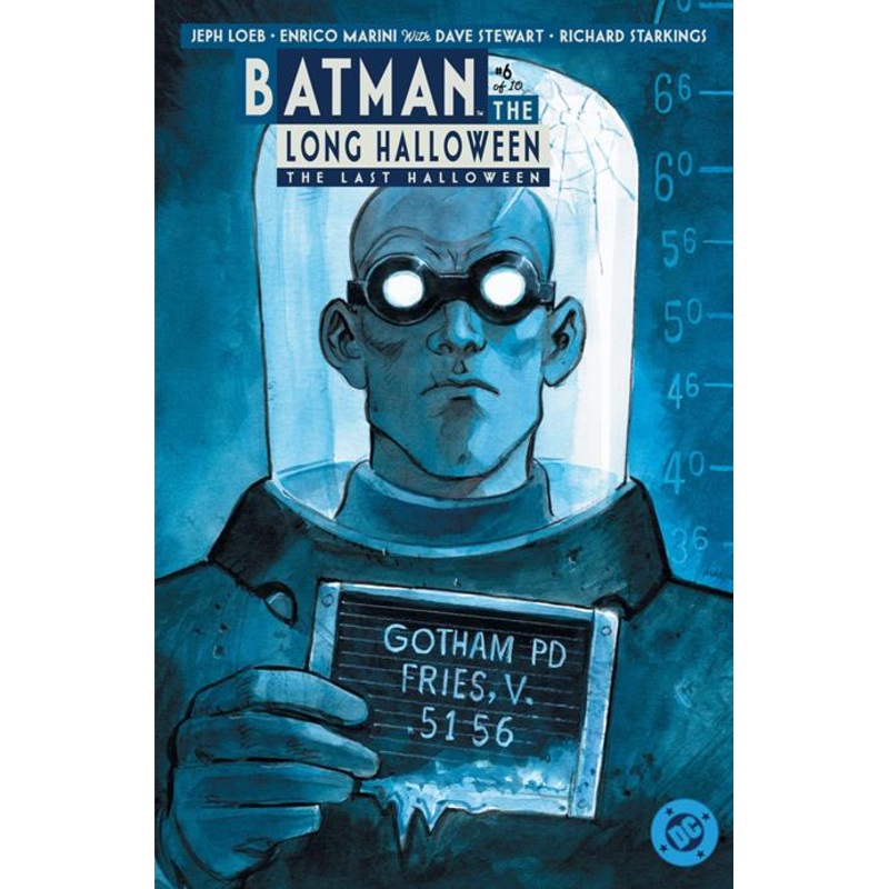 Batman The Long Halloween The Last Halloween #6 (of 10)  B Enrico Marini Card Stock Var