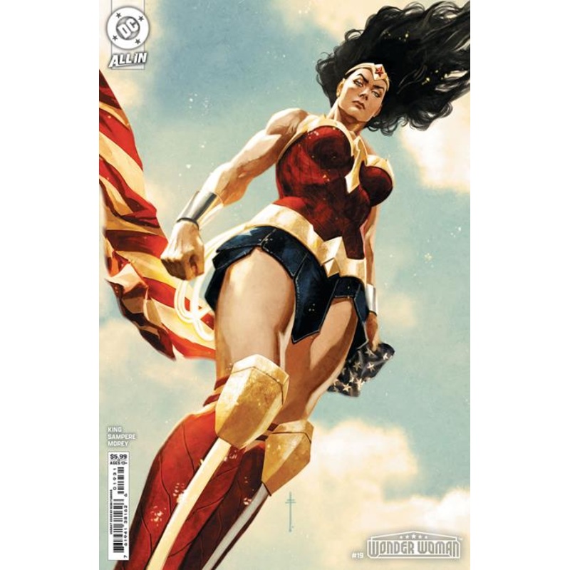 Wonder Woman #19  C Sebastian Fiumara Card Stock Var