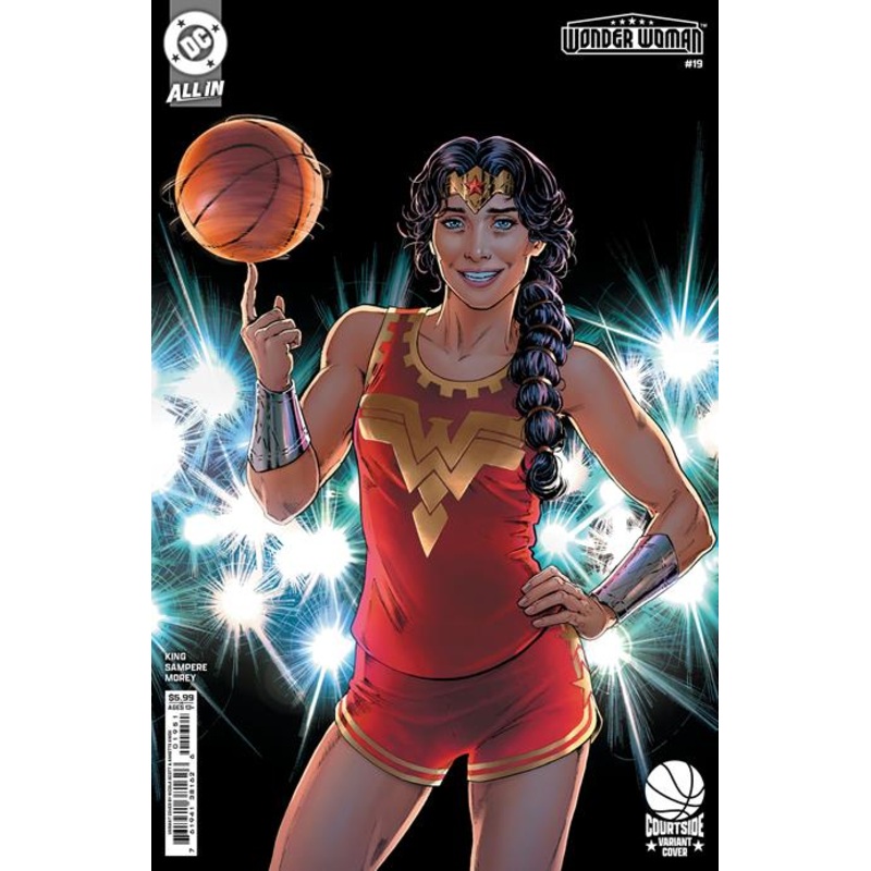 Wonder Woman #19  D Nicola Scott Courtside Card Stock Var
