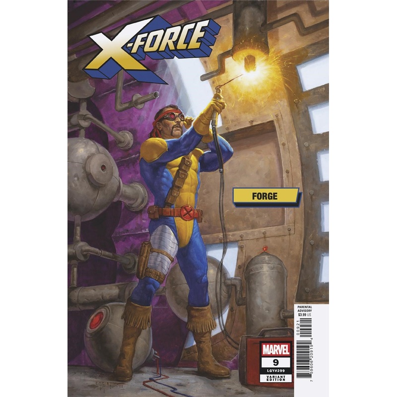 X-FORCE #9 E.M. GIST FORGE VARIANT [XMH]