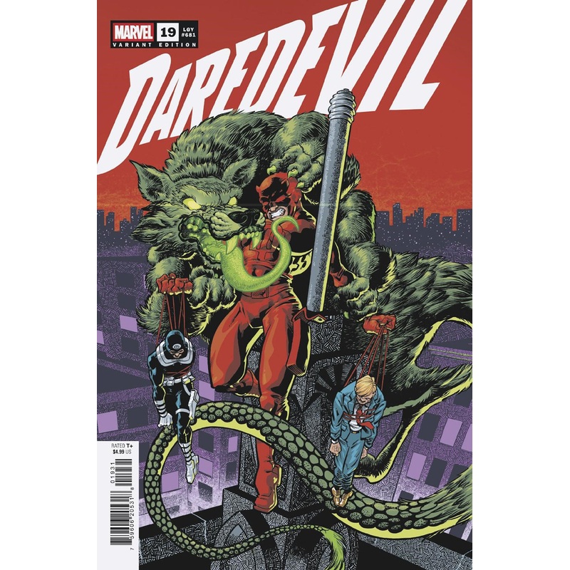 DAREDEVIL #19 GONZO VARIANT