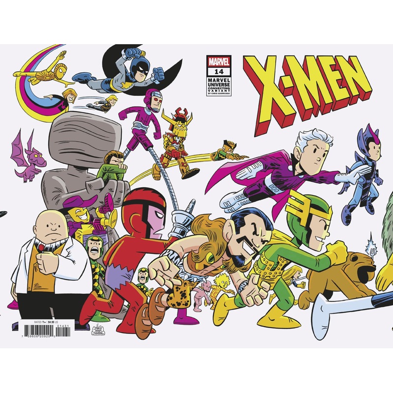 X-MEN #14 CHRIS GIARRUSSO MARVEL UNIVERSE CONNECTING WRAP VARIANT G