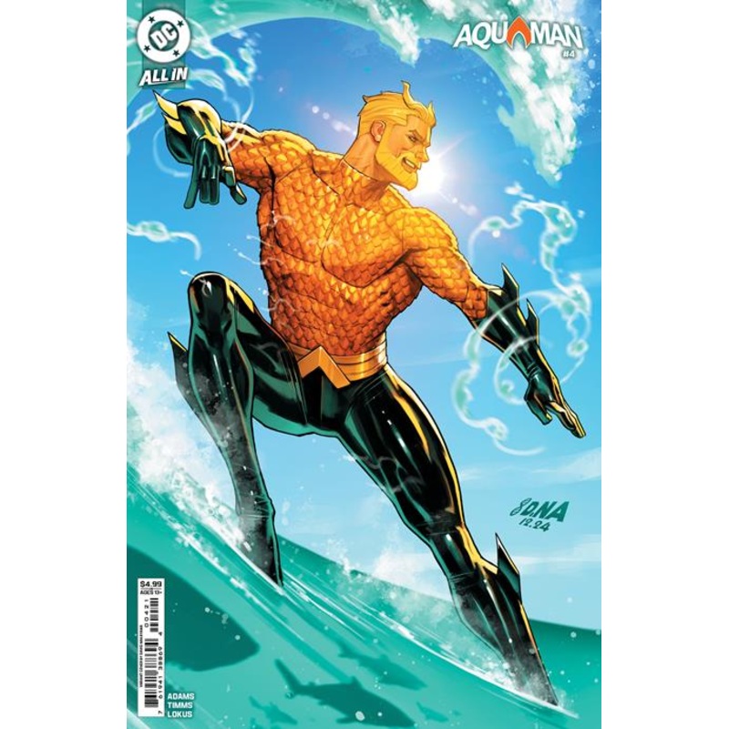 Aquaman #4  B David Nakayama Card Stock Var