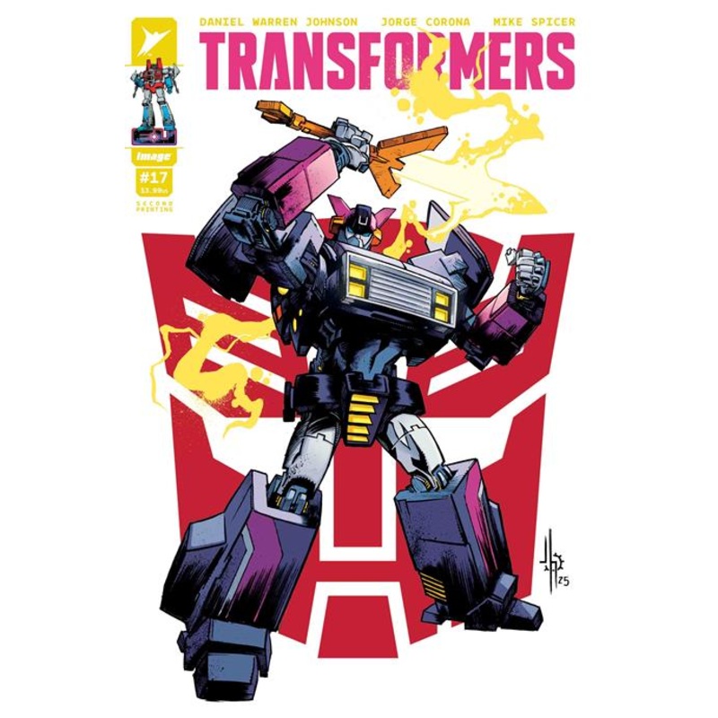 Transformers #17 2nd Ptg  B Jason Howard Autobot Var