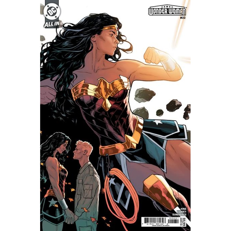 Wonder Woman #22  C Jeff Spokes Card Stock Var