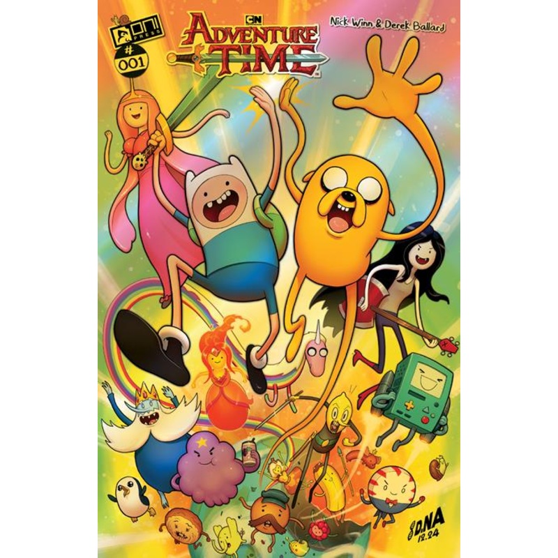 Adventure Time (2025) #1  G David Nakayama Gold Foil Var
