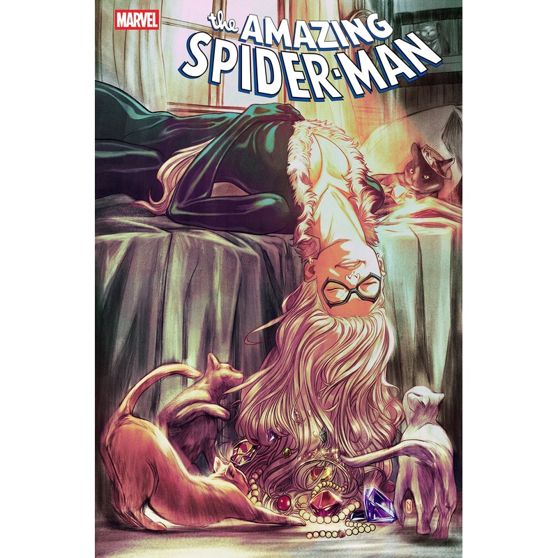 AMAZING SPIDER-MAN #1 NIMIT MALAVIA BLACK CAT VARIANT