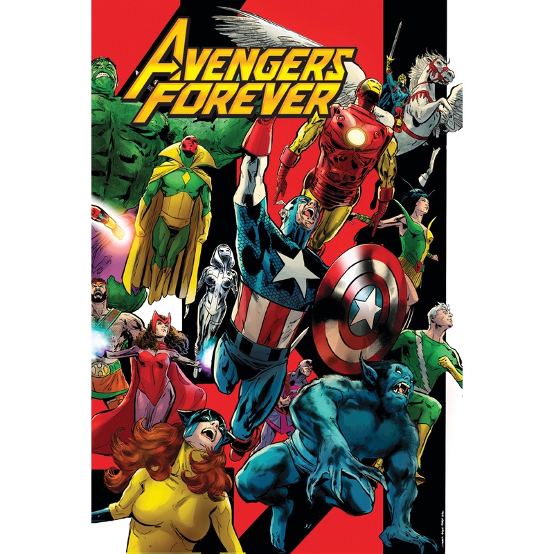 Avengers Forever By Jason Aaron Omnibus Phil Jimenez Cover [DM Only] | Hardcover
