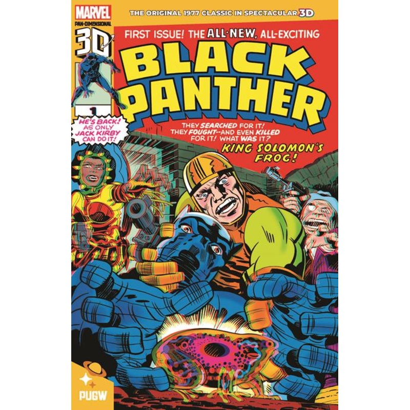 Black Panther (1977) #1 Pan Dimensional 3d Edition (previously On Foc 12/30/2024)