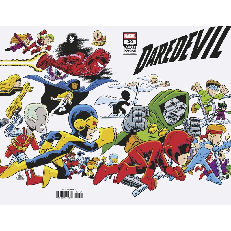 DAREDEVIL #20 CHRIS GIARRUSSO MARVEL UNIVERSE CONNECTING WRAP VARIANT C