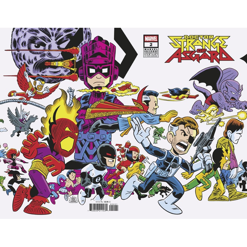 DOCTOR STRANGE OF ASGARD #2 CHRIS GIARRUSSO MARVEL UNIVERSE CONNECTING WRAP VARIANT D [DOOM]