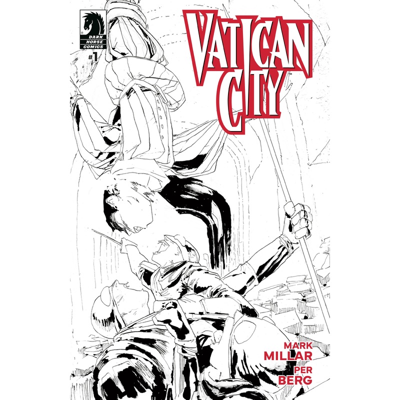 Vatican City #1 (CVR B) (B&W) (Per Berg)