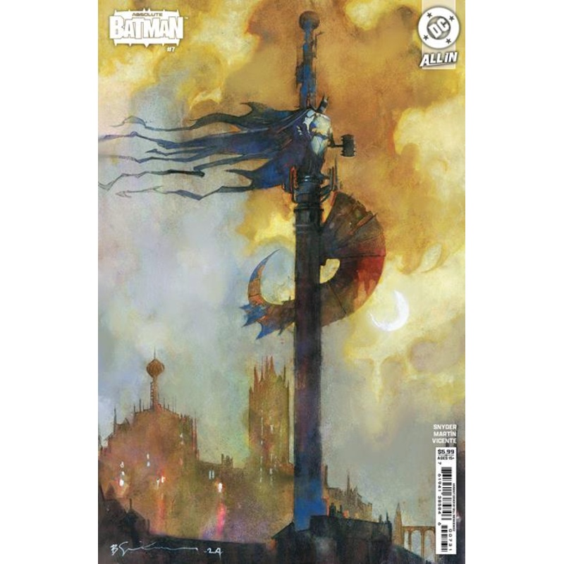 Absolute Batman #7  C Bill Sienkiewicz Card Stock Var