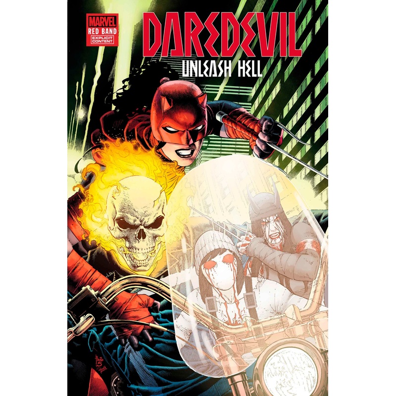 DAREDEVIL: UNLEASH HELL – RED BAND #4 [POLYBAGGED]