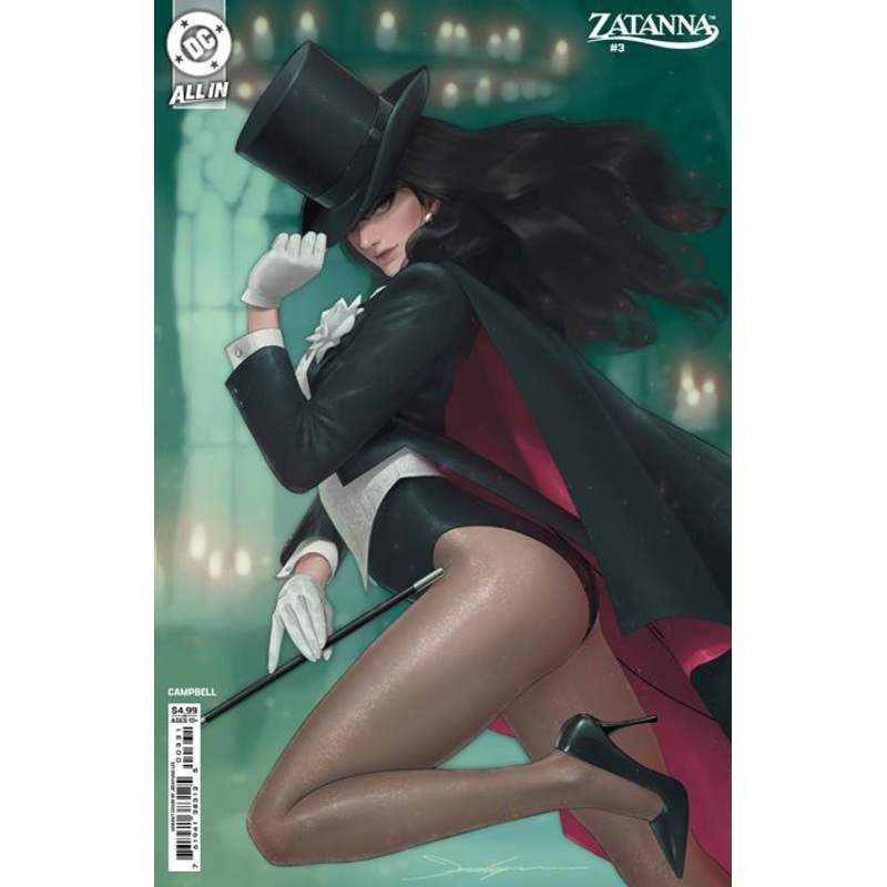 Zatanna #3 (of 6)  C Jeehyung Lee Card Stock Var