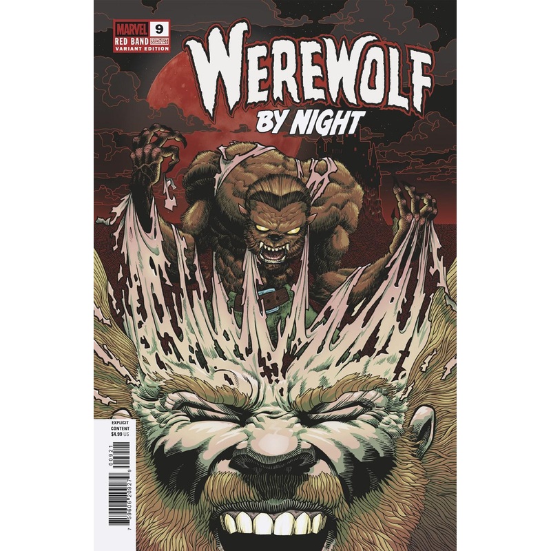 WEREWOLF BY NIGHT: RED BAND #9 GONZO VARIANT [POLYBAGGED]