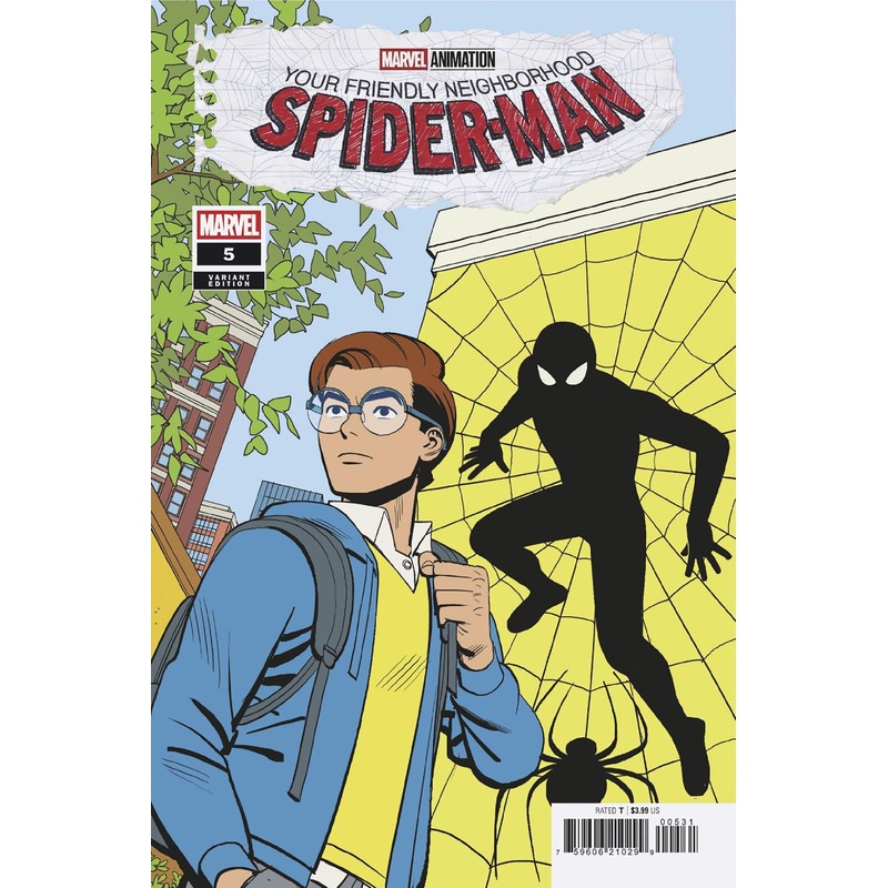 YOUR FRIENDLY NEIGHBORHOOD SPIDER-MAN #5 MARVEL ANIMATION VARIANT