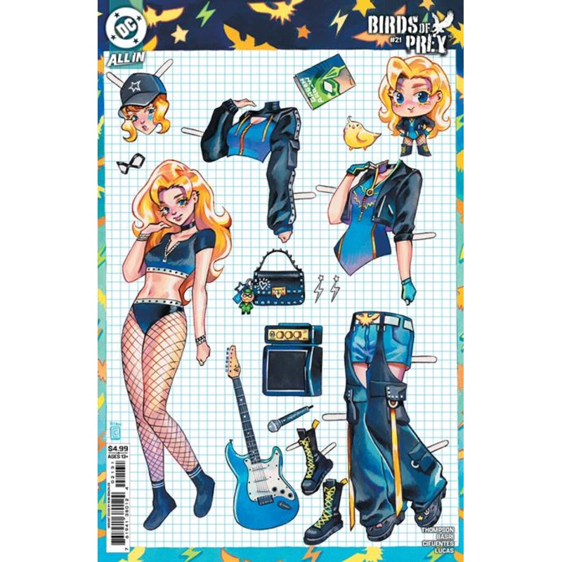 Birds Of Prey #21  C Rian Gonzales Card Stock Var