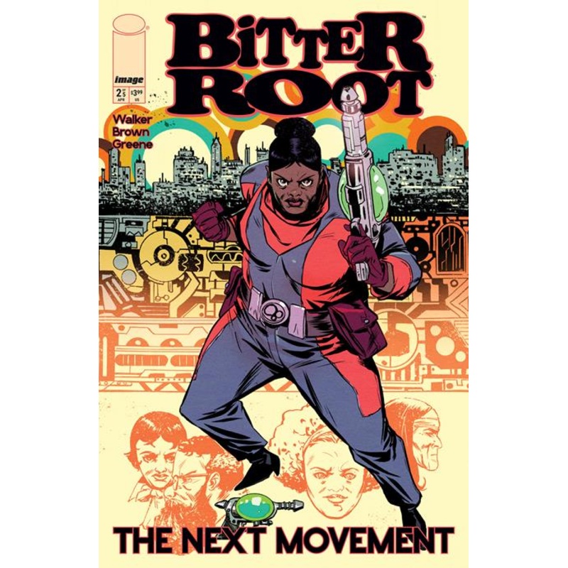 Bitter Root The Next Movement #2 (of 5)  A Sanford Greene Connecting
