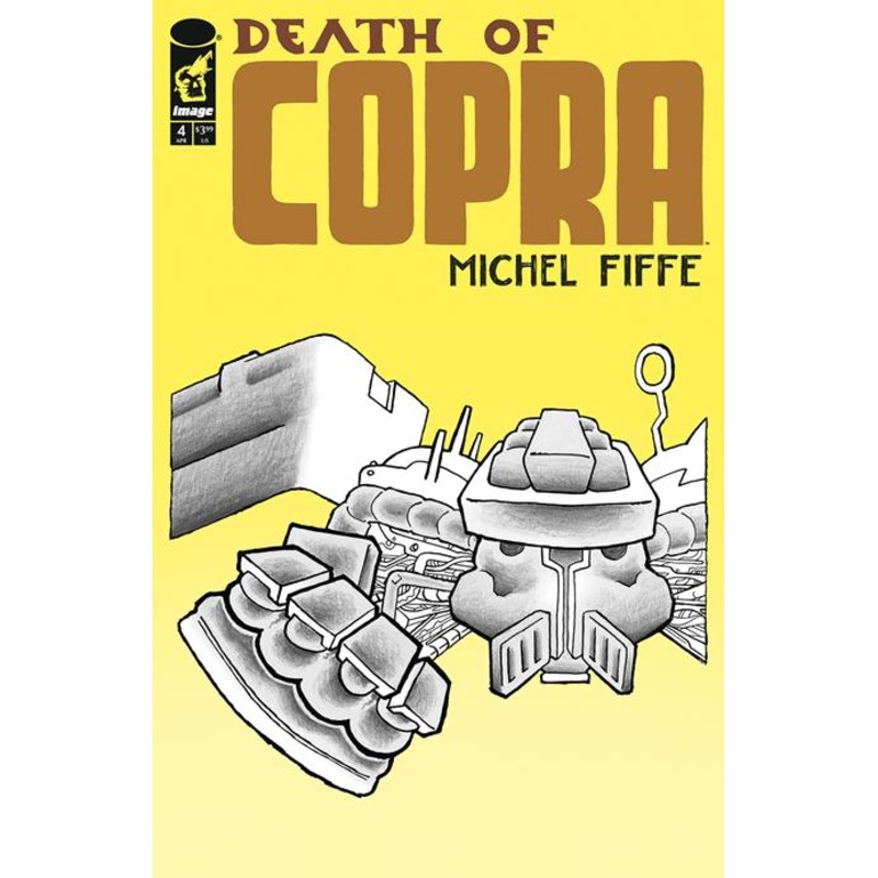 Death Of Copra #4 (of 4)  B Michel Fiffe Yellow Var