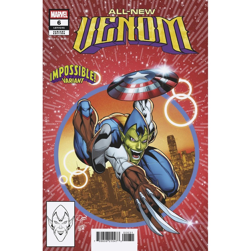 ALL-NEW VENOM #6 LOGAN LUBERA IMPOSSIBLE! VARIANT