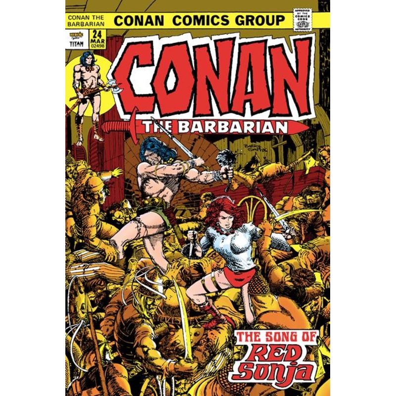 Conan The Barbarian The Original Comics Omnibus  | Hardcover Vol 01 Direct Market Edition Barry Windsor Smith The Song Of Red Sonya