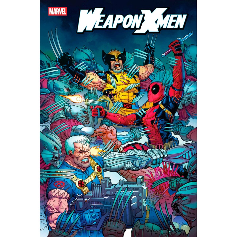 WEAPON X-MEN #3 STEVE SKROCE VARIANT