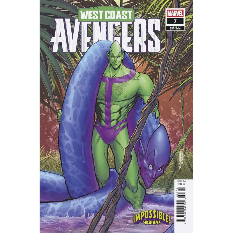 WEST COAST AVENGERS #7 DAVID BALDEON IMPOSSIBLE! VARIANT