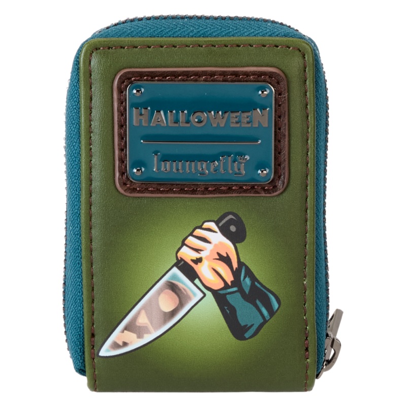 Halloween – Michael Myers Pumpkin Glow Accordion Zip Around Wallet – Loungefly