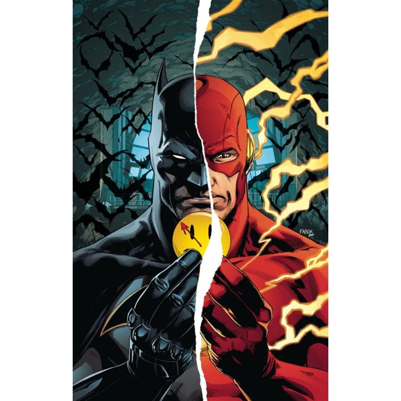 Batman Flash The Button Deluxe Ed  | Hardcover (rebirth)