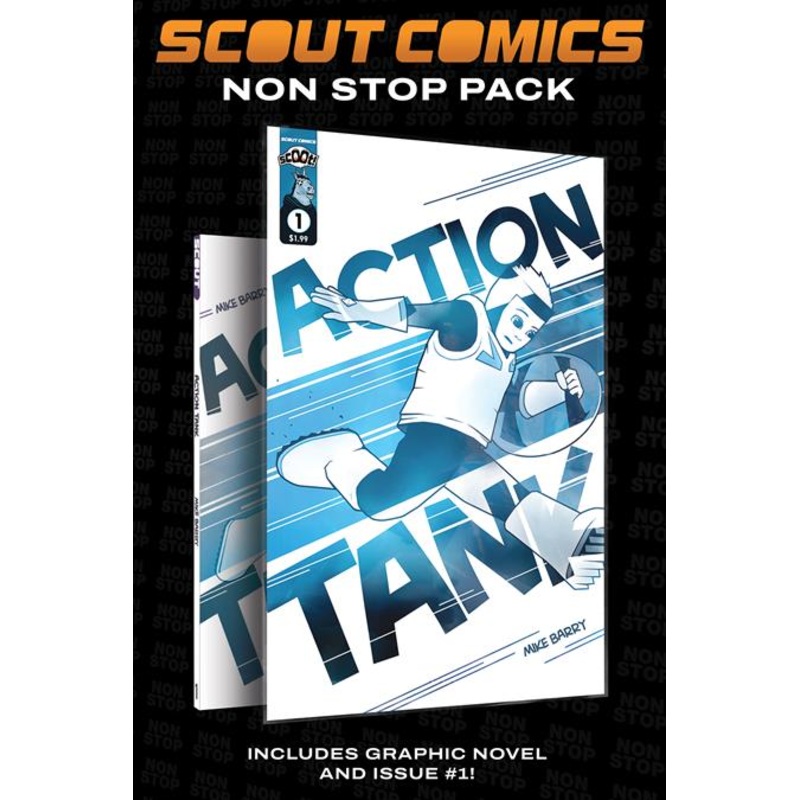 Action Tank Vol 1 Scoot Collectors Pack #1 And Complete  | TPB (non Stop)