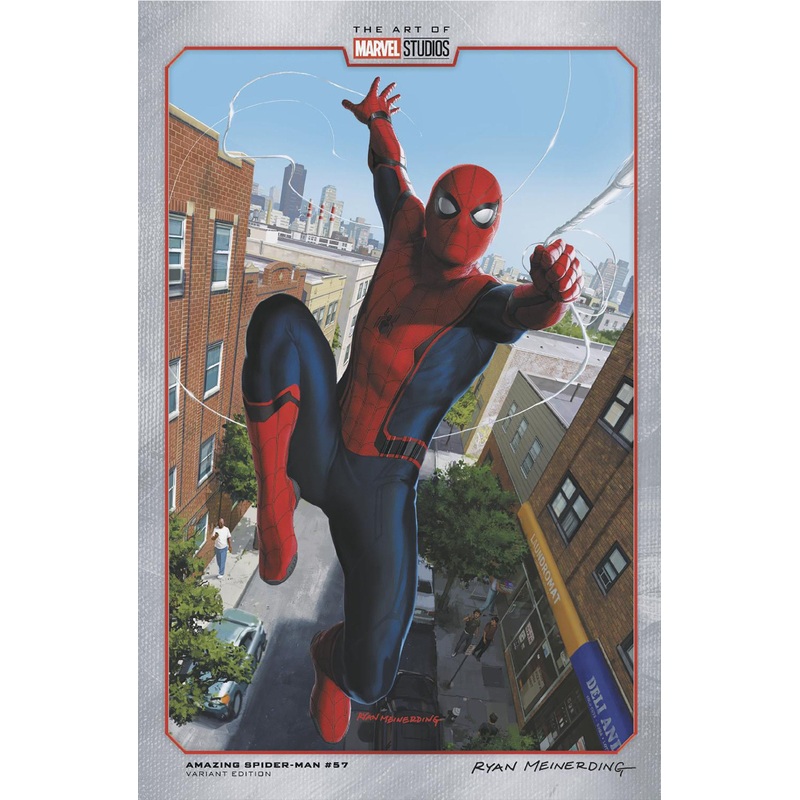 AMAZING SPIDER-MAN #57 RYAN MEINERDING MARVEL STUDIOS VARIANT
