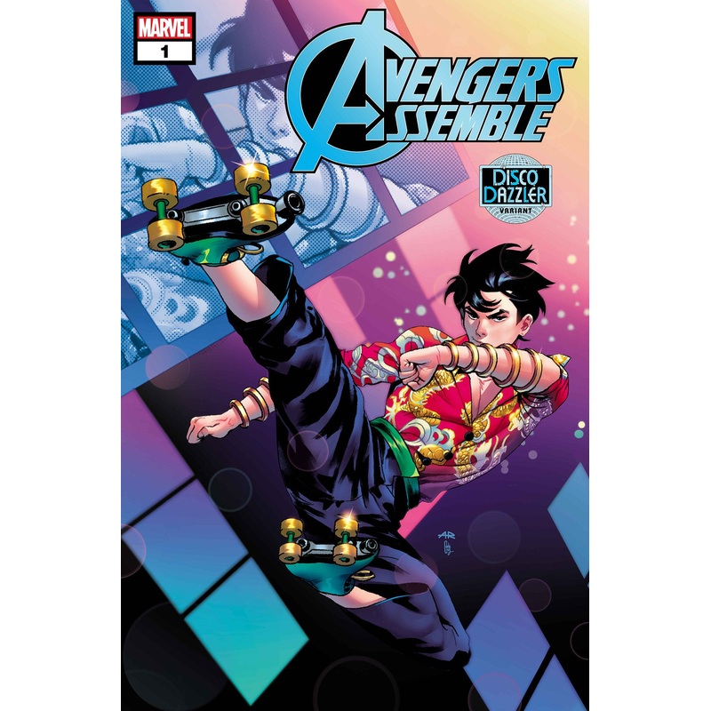 AVENGERS ASSEMBLE #1 ANAND RAMCHERON DISCO DAZZLER VARIANT