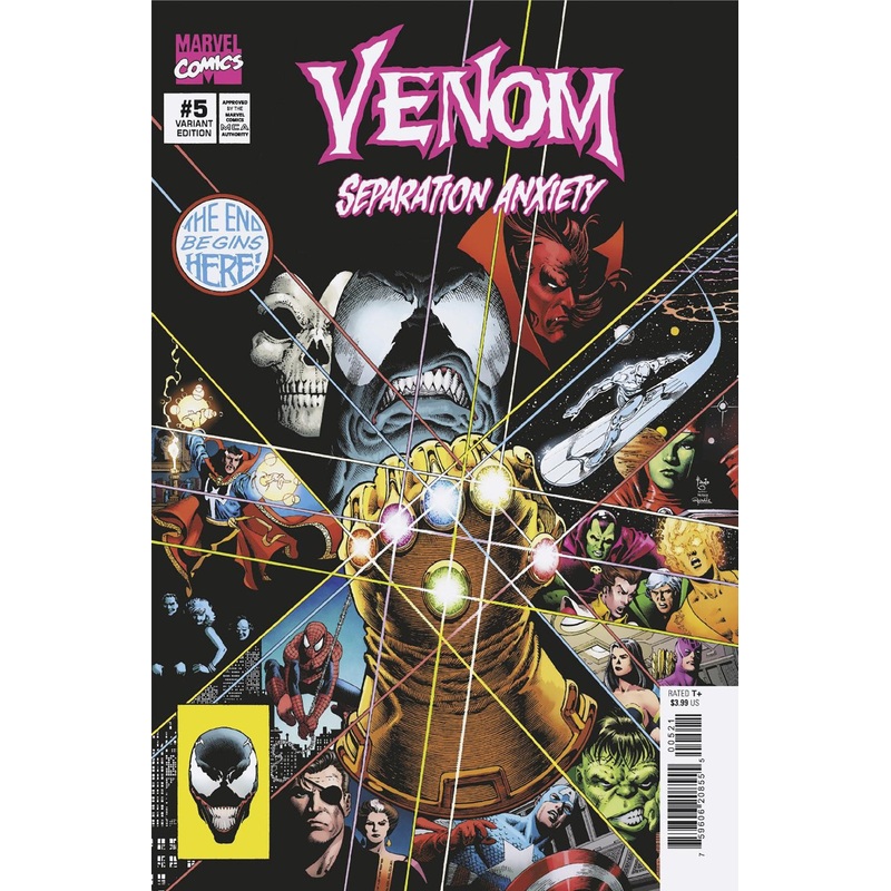 VENOM: SEPARATION ANXIETY #5 PAULO SIQUEIRA HOMAGE VARIANT