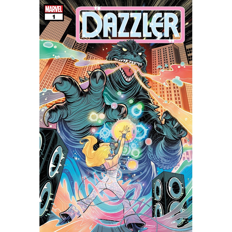 DAZZLER #1 ELIZABETH TORQUE GODZILLA VARIANT