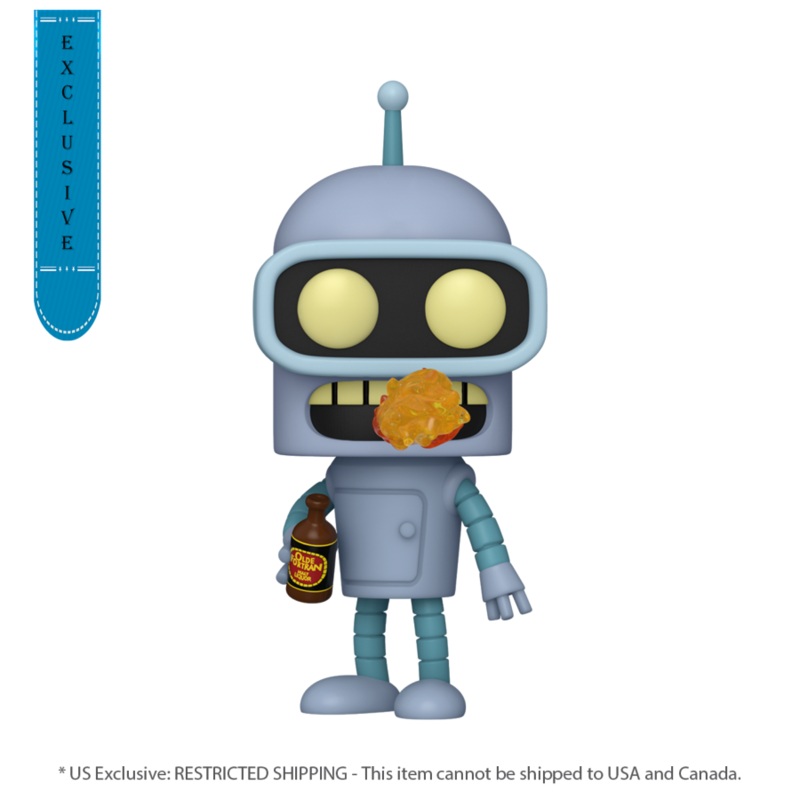 Futurama – Bender US Exclusive Pop! Vinyl [RS] – Funko