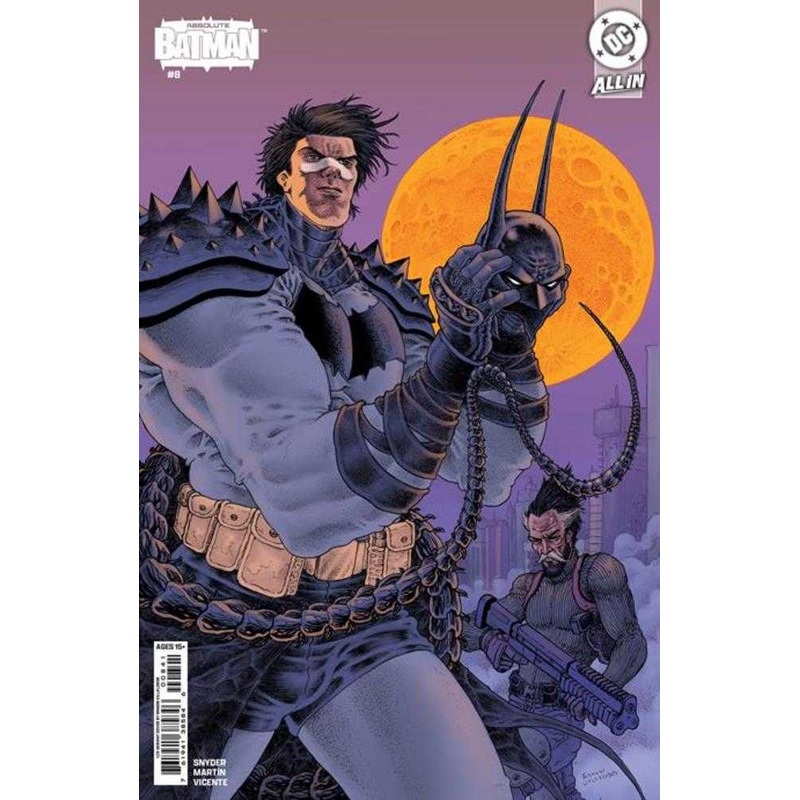 Absolute Batman #8 Cover D 1 in 25 Ramon Villalobos Card Stock Variant