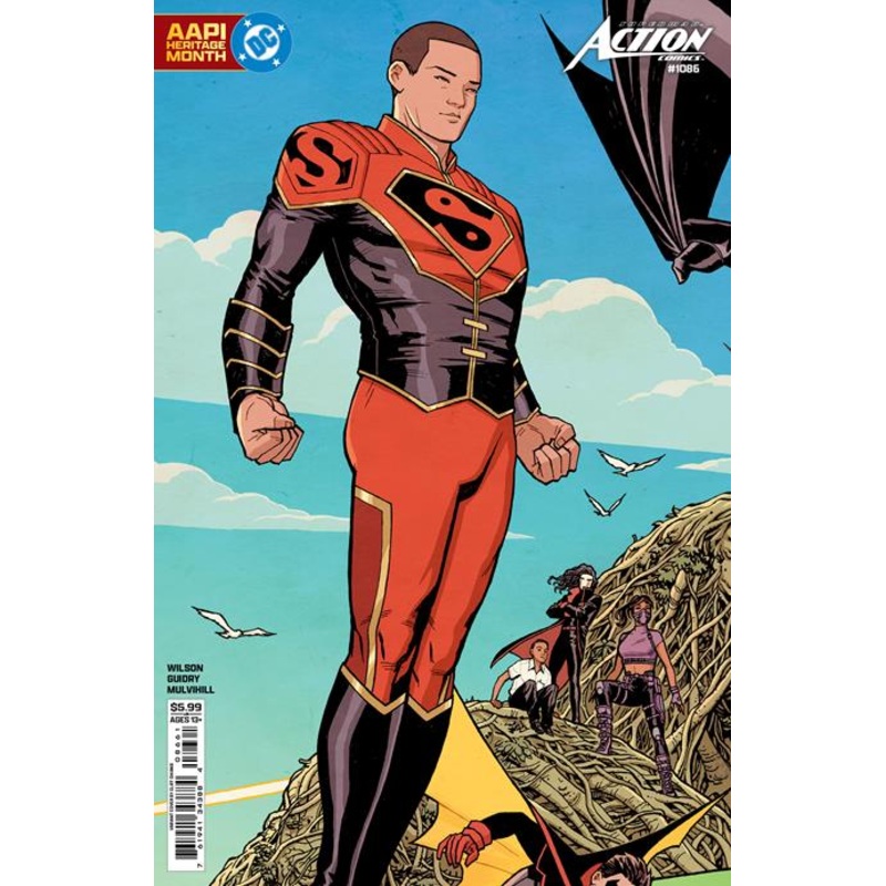 Action Comics #1086  D Cliff Chiang Aapi Heritage Month Connecting Card Stock Var