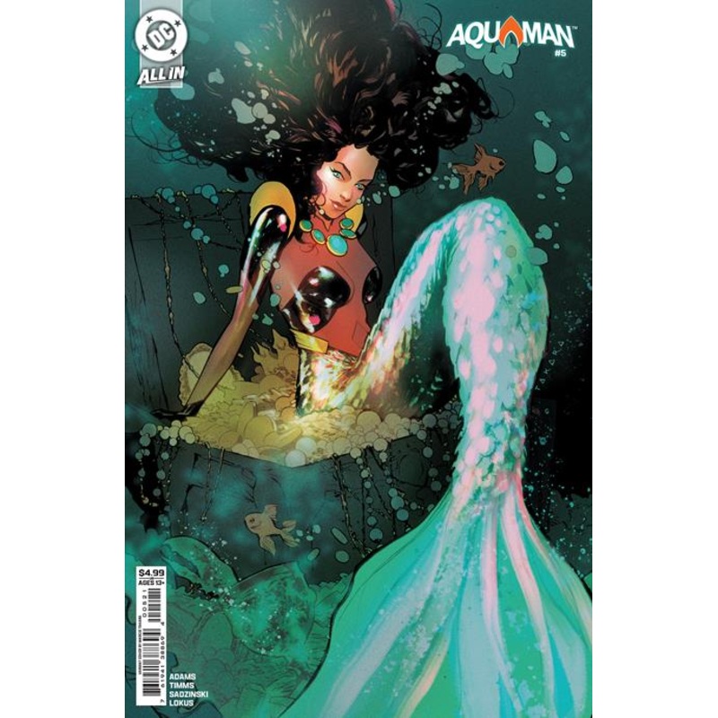 Aquaman #5  B Marcio Takara Card Stock Var