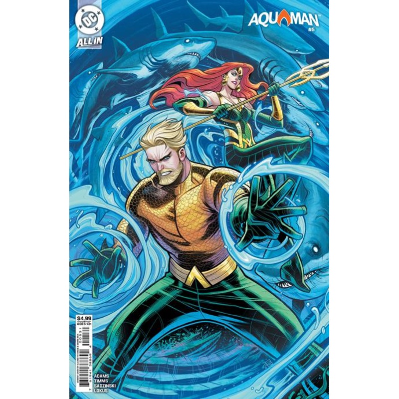 Aquaman #5  C Elizabeth Torque Card Stock Var