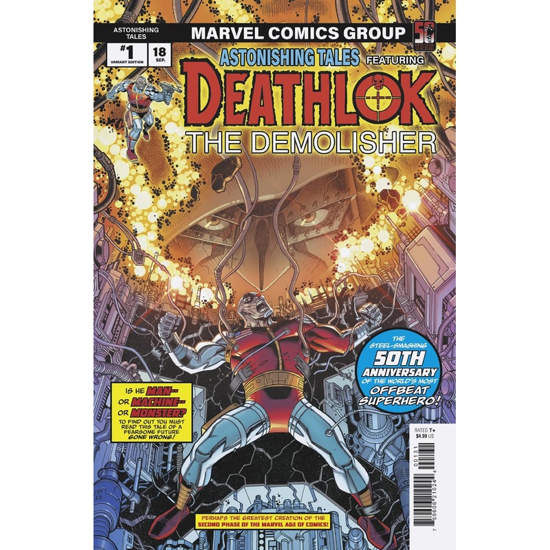 DEATHLOK 50TH ANNIVERSARY SPECIAL #1 NICK BRADSHAW VARIANT