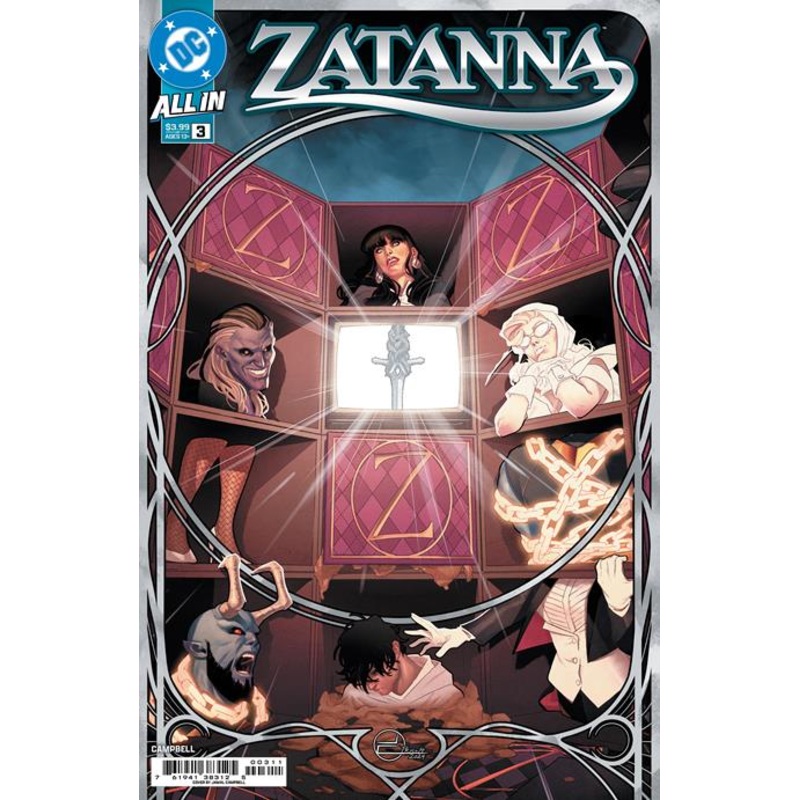 Zatanna #3 (of 6)  A Jamal Campbell