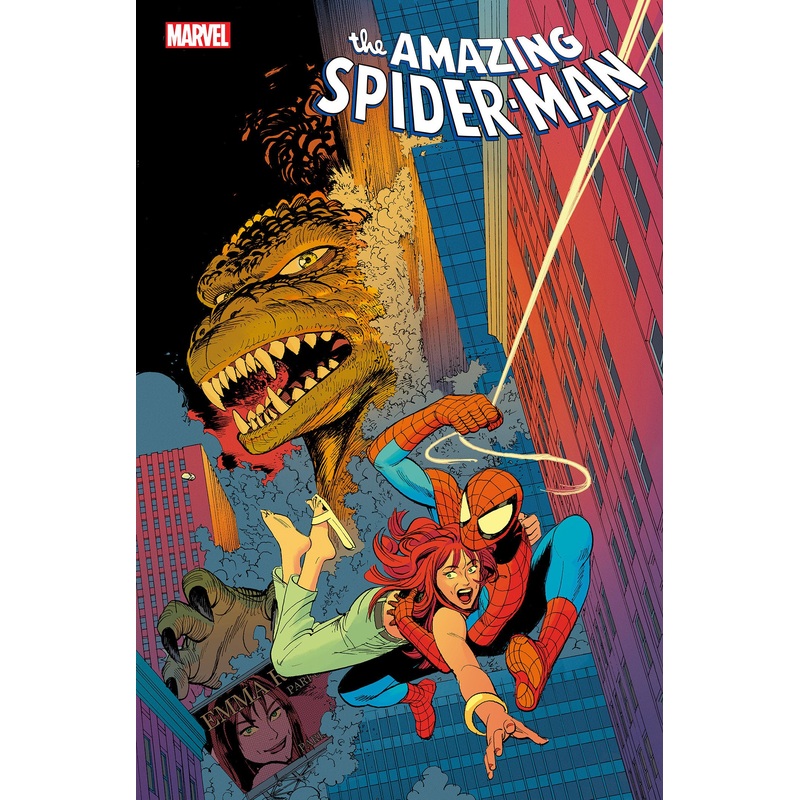 AMAZING SPIDER-MAN #58 LEO ROMERO GODZILLA VARIANT